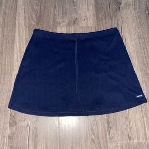 Y2K Nautica Navy Blue Adjustable Drawstring Mini Skirt